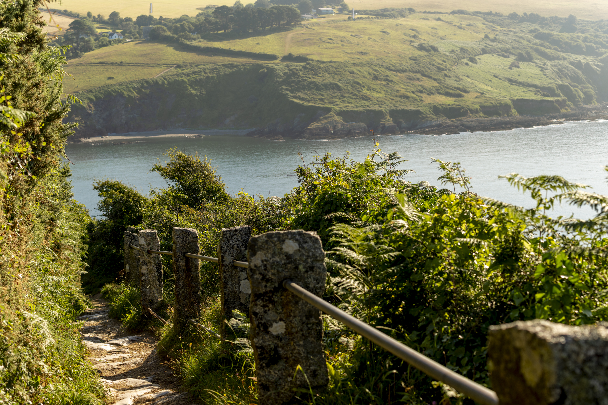 The South West Coast Path at Talland Bay